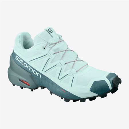 Buty do Biegania Damskie Salomon SPEEDCROSS 5 W Turkusowe - PL 0-YQLS